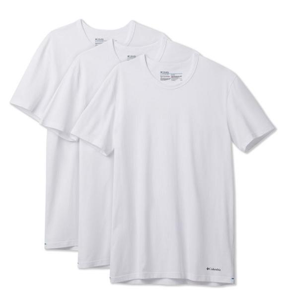 Columbia Classic T-Shirt White For Men's NZ89214 New Zealand